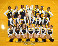 Sacred Heart - Cheer Team - 8x10 wtih litho
