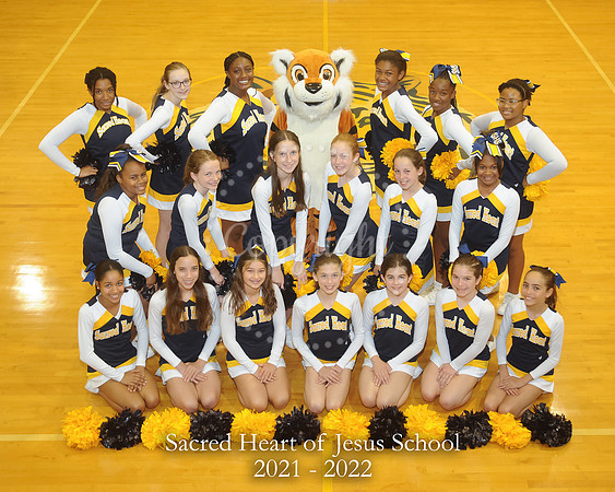 Sacred Heart - Cheer Team - 8x10 wtih litho
