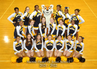 Sacred Heart - Cheer Team - 5x7 with litho