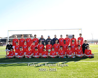 Boys Soccer Team - 8x10 with litho