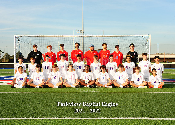 PBS Boys Soccer Team - 5x7 with litho