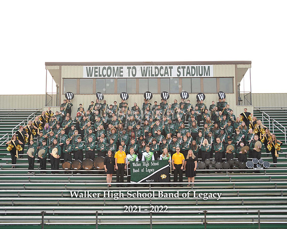 Walker High School Band of Legacy - 8x10 with litho
