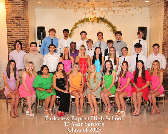 13 Year Seniors with litho