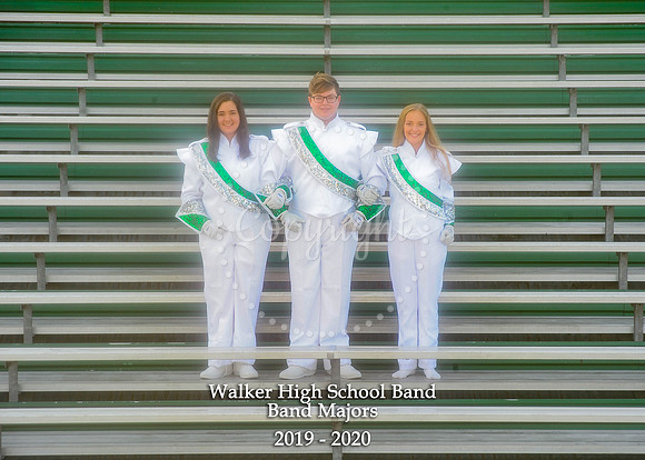 Band Majors 5x7 with logo