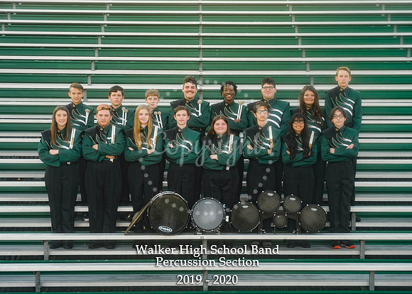 Percussion Section 5x7 with logo
