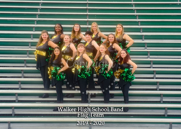 Flag Team 5x7 with logo