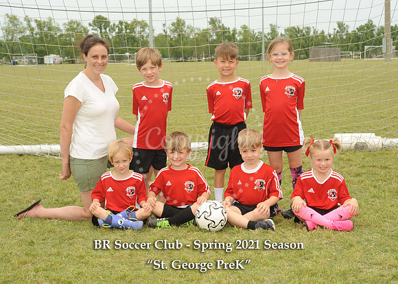 St. George PreK - with litho