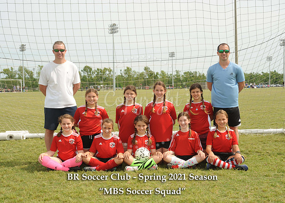 MBS Soccer Squad - with litho